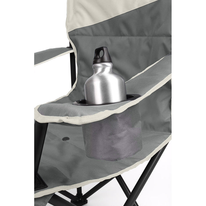 Coleman Big & Tall Quad Camping Chair - Grey
