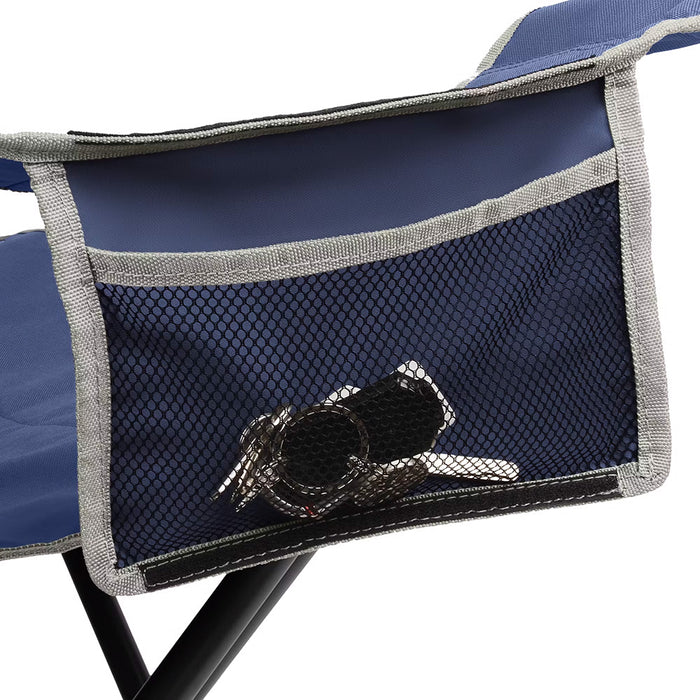 Coleman Big & Tall Quad Camping Chair - Skyfall Blue