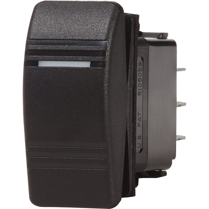 Blue Sea 8287 Water Resistant Contura III Switch - OFF-ON - Black