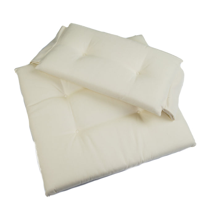 Whitecap Seat Cushion Set f/Director's Chair - Creme