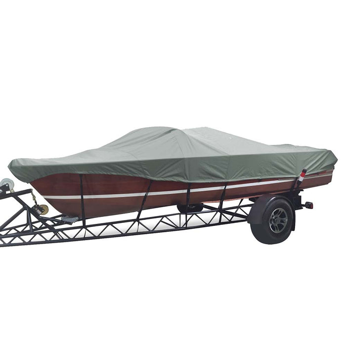 Carver Sun-DURA Styled-to-Fit Boat Cover f/22.5' Tournament Ski Boats - Grey