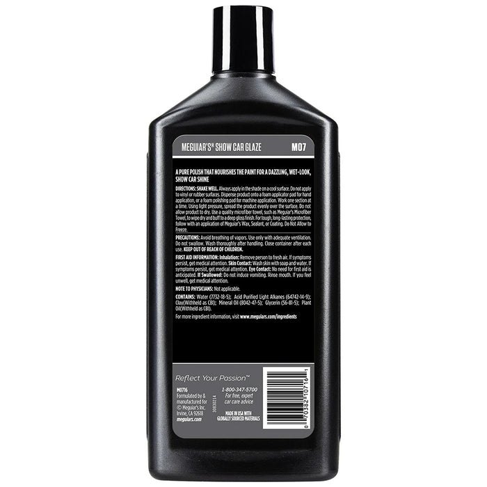 Meguiar's Mirror Glaze Professional Show Car Glaze - 16oz