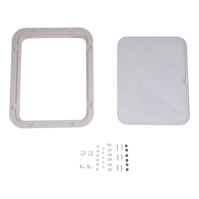 Lewmar White Trim Ring & Screen Kit