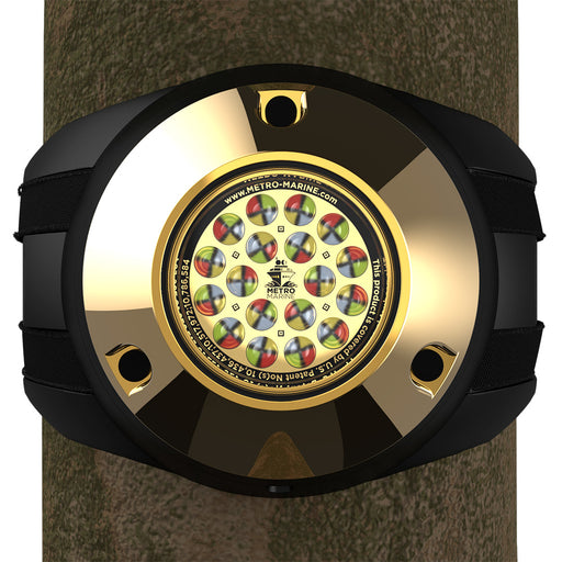 Metro Marine High-Output Piling Mount Underwater Light w/Intelligent Full Spectrum LED's - RGBW, 45 Beam