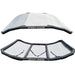 Sebba Shade 8 x 12 ft. Grey Sun Shade f/Boats 26'+