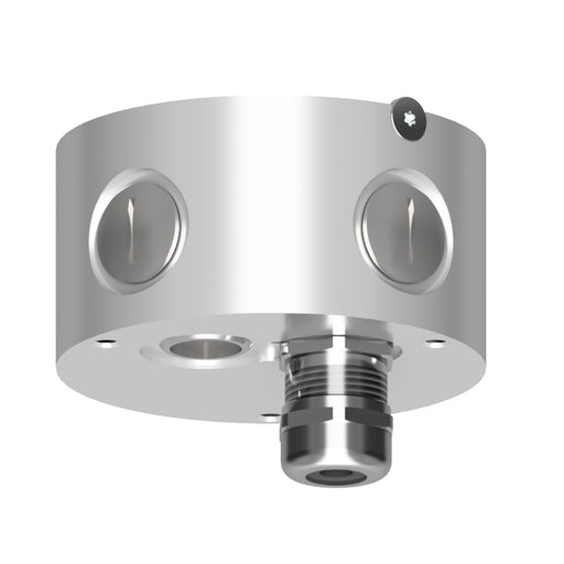 Lopolight Double Stern Light - 2nm w/Connector & Alu-Base - Silver