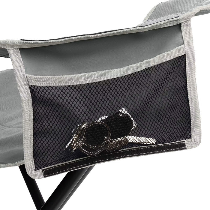 Coleman Big & Tall Quad Camping Chair - Grey