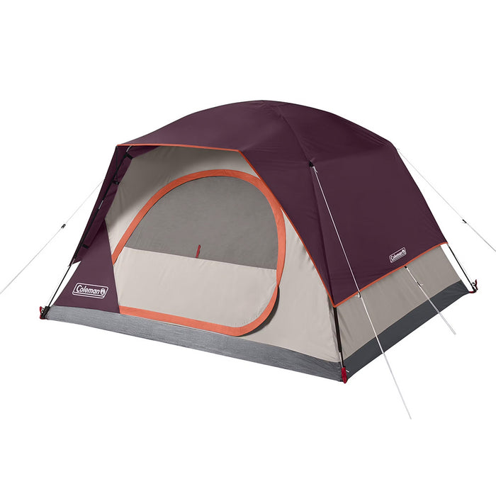 Coleman 4-Person Skydome Camping Tent - Blackberry