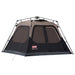 Coleman 4-Person Cabin Camping Tent w/Instant Setup - Black