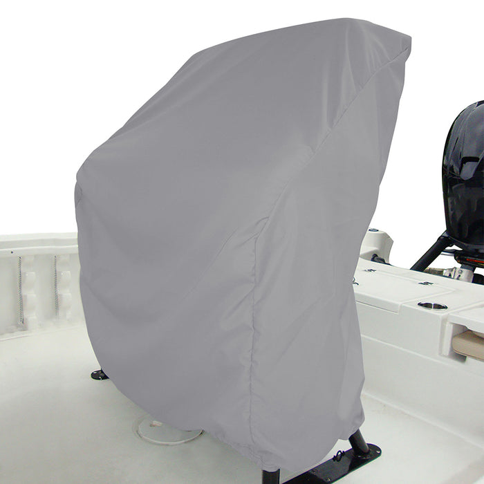 Carver Sun-DURA Universal Leaning Post Cover - Mist Grey