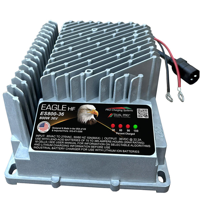 Dual Pro HF Eagle ES800 Series 36V Single Lithium Charger