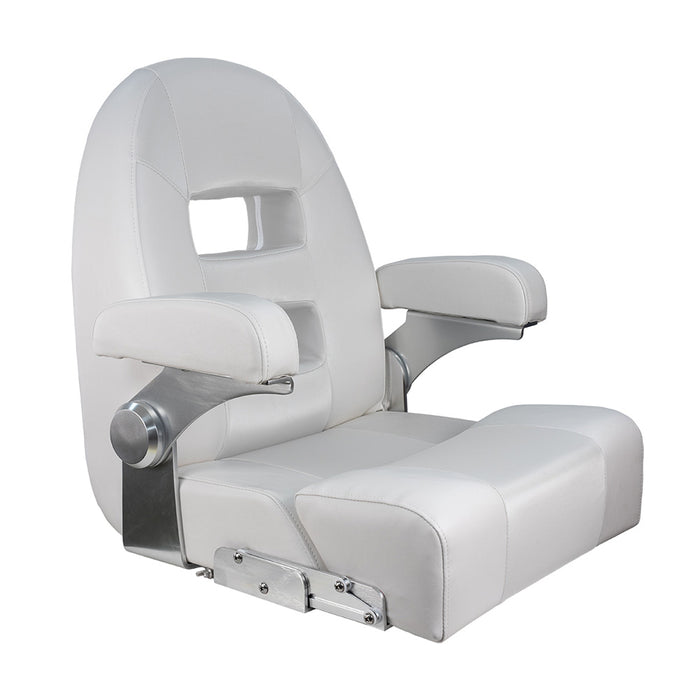 Springfield Center Console Helm Flip-Up - White/White