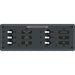 Blue Sea 8096 DC 6 Position Toggle Branch Circuit Breaker Panel - White Switches