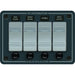 Blue Sea 8262 Waterproof Panel 4 Position - Slate Grey