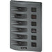 Blue Sea 4306 WeatherDeck Water Resistant Fuse Panel - 6 Position - Grey
