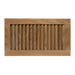 Whitecap Teak Louvered Insert - 16" x 9-1/8" x 3/4"