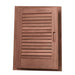 Whitecap Teak Louvered Door & Frame - Left Hand - 15" x 20"