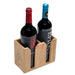 Whitecap Teak Two-Bottle Rack