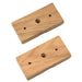 Whitecap Teak Rod Storage Rack Mounting Brackets - Pair