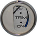 Faria Chesapeake White SS 2" Trim Gauge (Mercury / Mariner / Mercruiser / Volvo DP / Yamaha - '01 and Newer)
