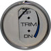 Faria Chesapeake White SS 2" Trim Gauge (J/E/Suzuki Outboard)