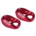 Ronstan Shock - 3/16" Line - 1/4" Webbing - Red - Pair