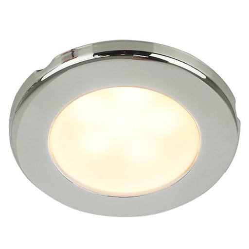 Hella Marine EuroLED 75 3" Round Screw Mount Down Light - Warm White LED - Stainless Steel Rim - 24V