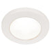 Hella Marine EuroLED 75 3" Round Screw Mount Down Light - White LED - White Plastic Rim - 12V