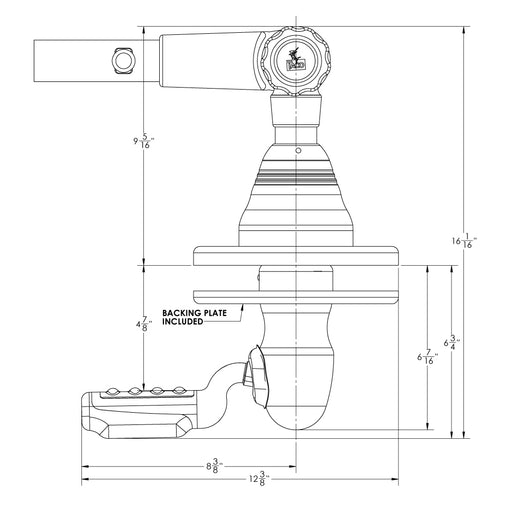 TACO Grand Slam 400 Outrigger Top Mount - Pair