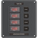 Blue Sea 4320 Circuit Breaker Switch Panel 4 Position - Gray