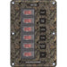 Blue Sea 4325 Circuit Breaker Switch Panel 6 Position - Camo