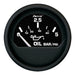 Faria Euro Black 2" Oil Pressure Gauge - Metric (5 Bar)