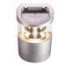 Lopolight Series 300-039 - Double Stacked Masthead Light - 5NM - Vertical Mount - White - Silver Housing