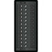 Blue Sea 1461 12 Position Circuit Breaker Panel - 12V - 120A