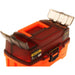 Plano 2-Tray Tackle Box w/Dual Top Access - Smoke & Bright Orange