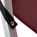SureShade Power Bimini - Clear Anodized Frame - Burgandy Fabric