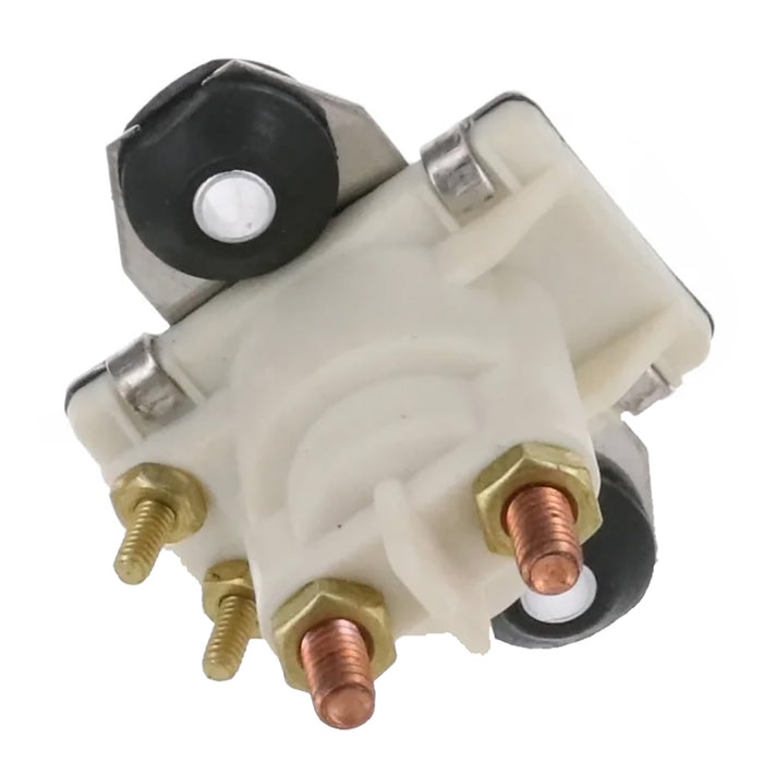ARCO Marine Outboard Solenoid w/Flat Isolated Base & White Housing