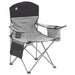 Coleman Cooler Quad Chair - Grey & Black